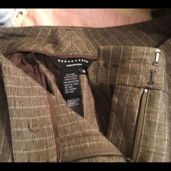 Doncaster Brand Dress Shorts  Sz 16 - Picture 8 of 11